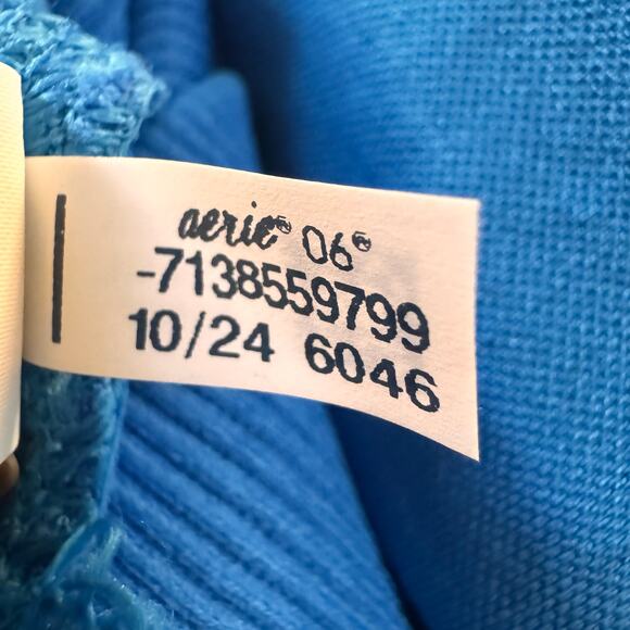 NWT Offline by Aerie Seamless Legging in "Ocean Aqua" Blue Size Small - Picture 14 of 14